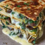 Vegan Spinach Quesadillas Vegan Spinach Quesadillas