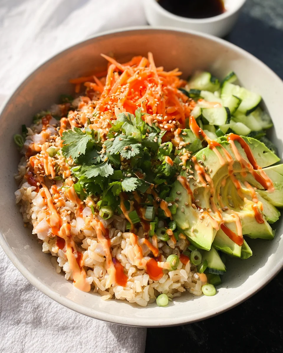 Vegan Sushi Bowl Vegan