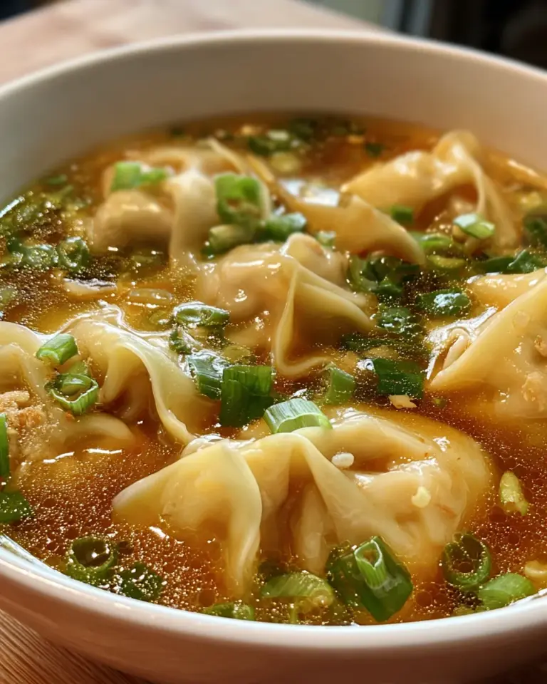 Wonton Soup Recipe
