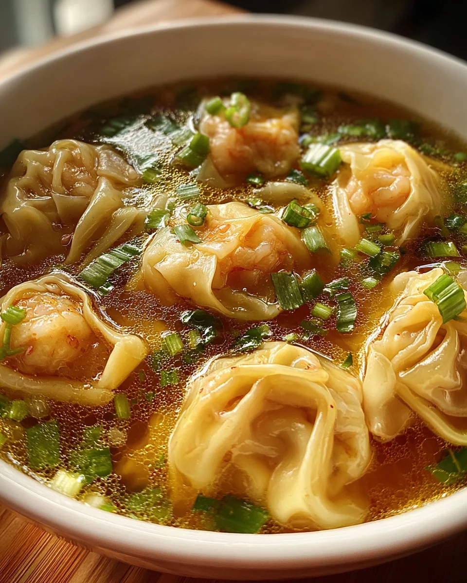 Wonton Soup Recipe Wonton