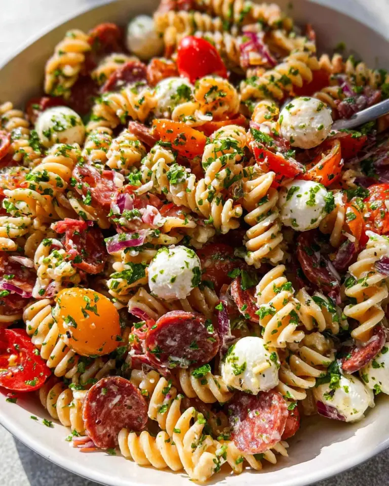 Zesty Italian Pasta Salad