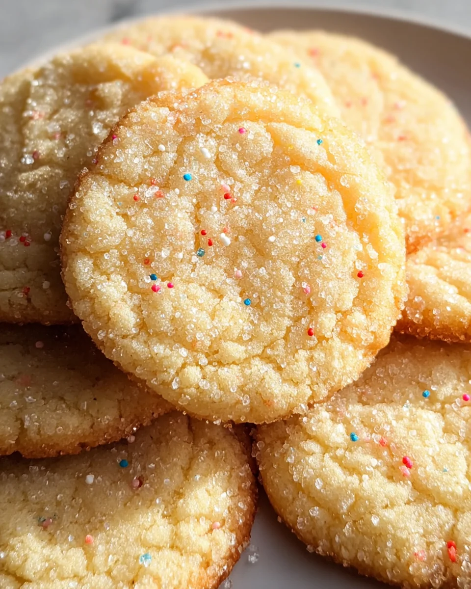 3-Ingredient Easy Sugar Cookies 16 3-Ingredient