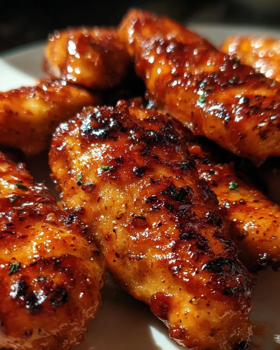 Air Fryer Honey BBQ Chicken Tenders 18 Air
