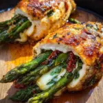 Asparagus Stuffed Chicken Fillet