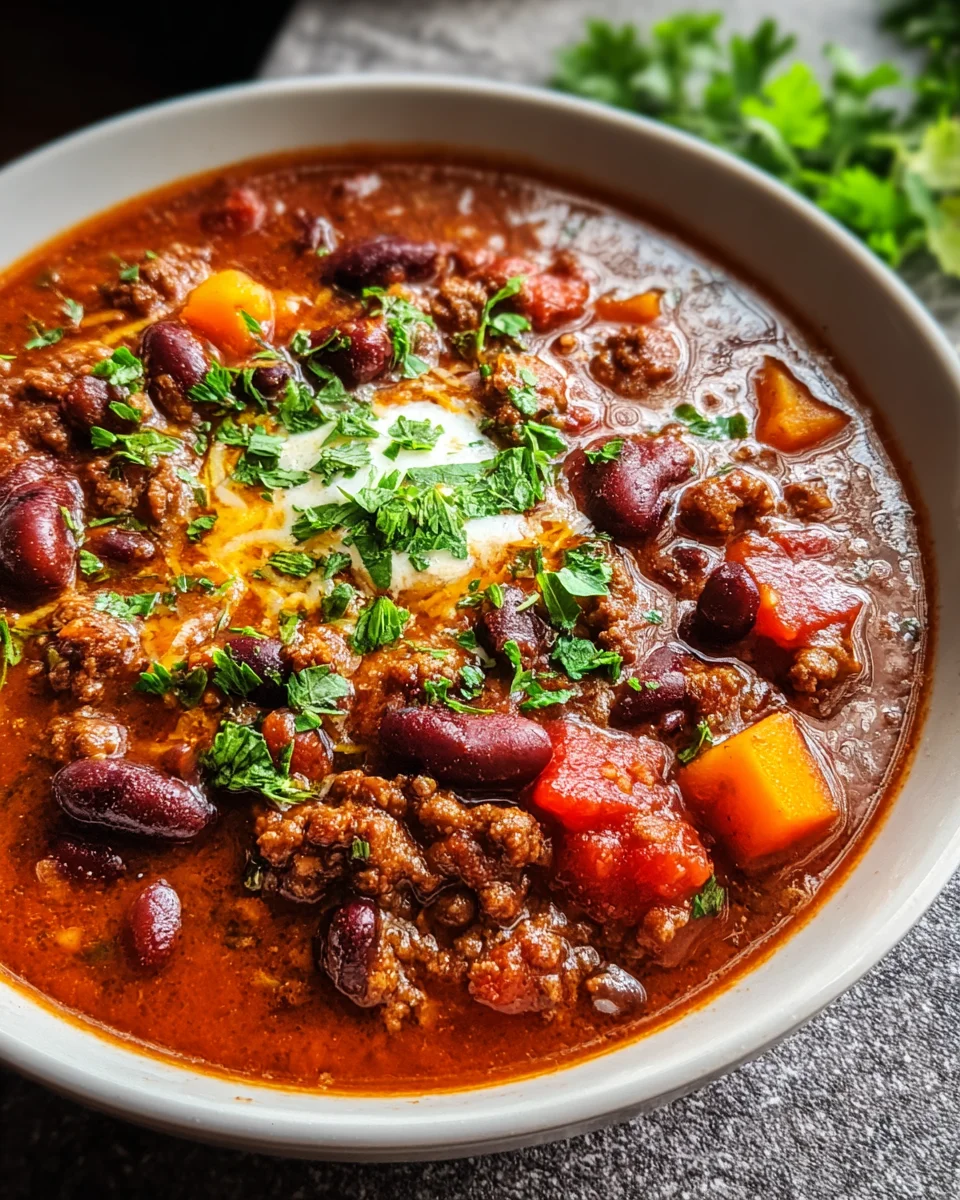 Best Ground Beef Stovetop Chili