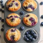 Blueberry Cottage Cheese Muffins