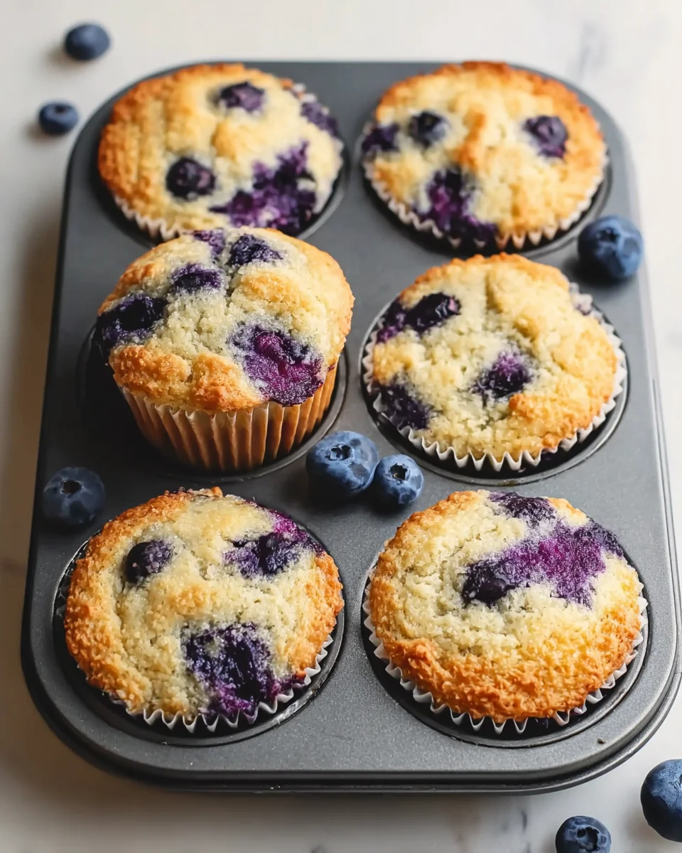 Blueberry Cottage Cheese Muffins 21 Blueberry