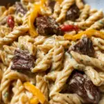 Bold Smoky Cajun Ranch Steak Pasta