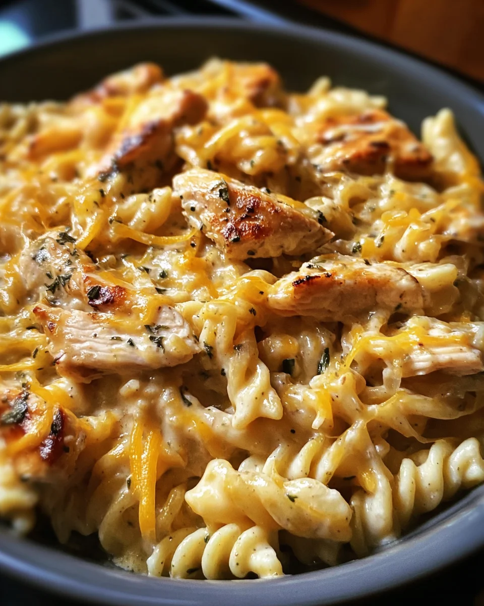 Bold Smoky Ranch Chicken & Cheddar Pasta