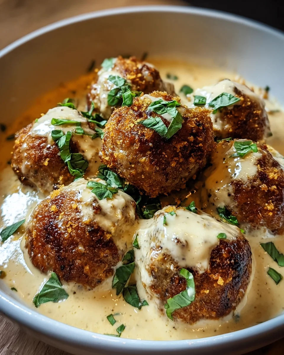 Carnivore Creamy Meatballs