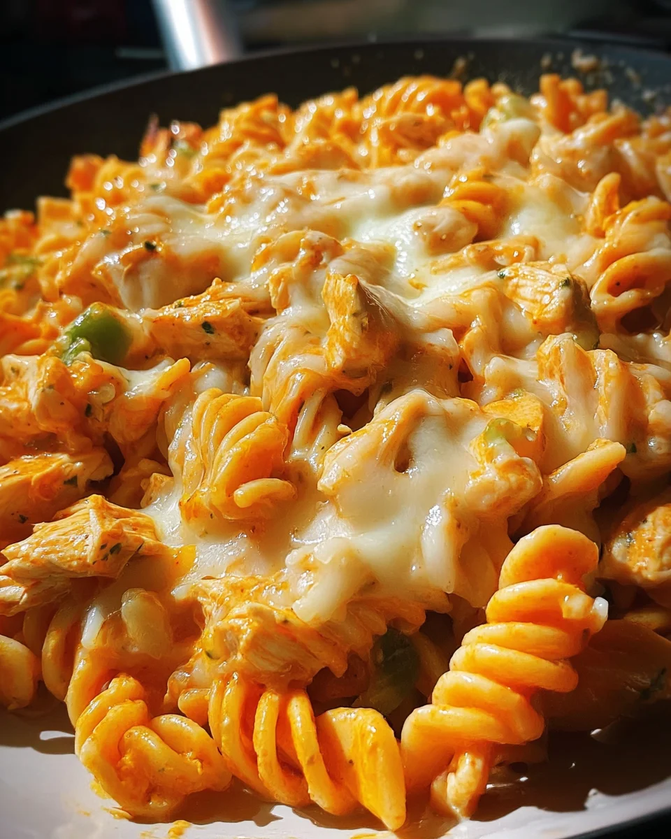 Cheesy Buffalo Ranch Chicken Rotini 23 Cheesy