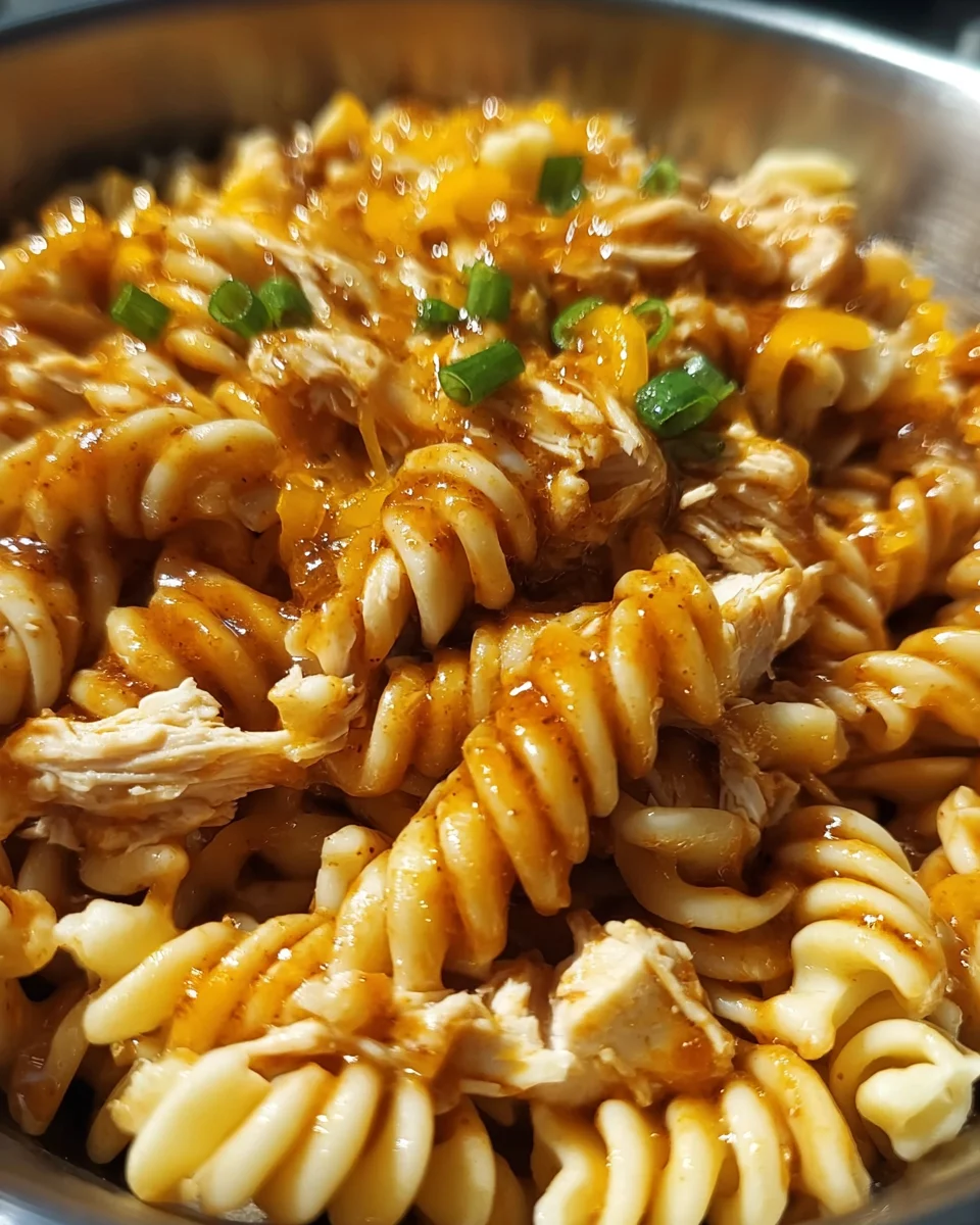 Creamy Bold Ranch BBQ Chicken Rotini 22 Creamy