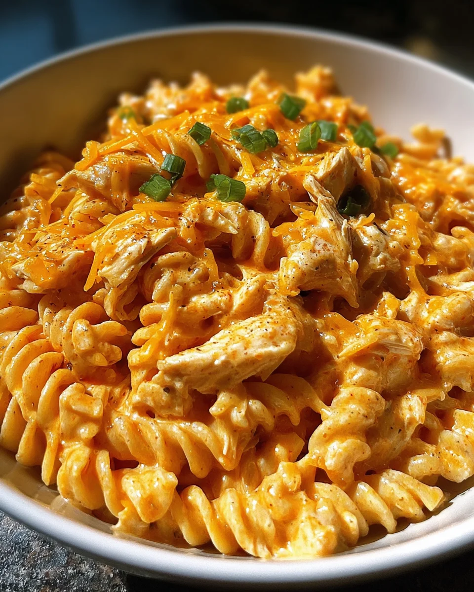 Creamy Buffalo Ranch Chicken Pasta 22 Creamy