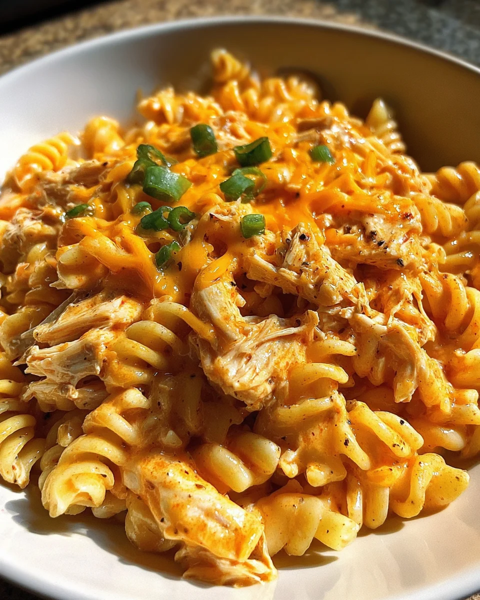 Creamy Buffalo Ranch Chicken Pasta 23 Creamy