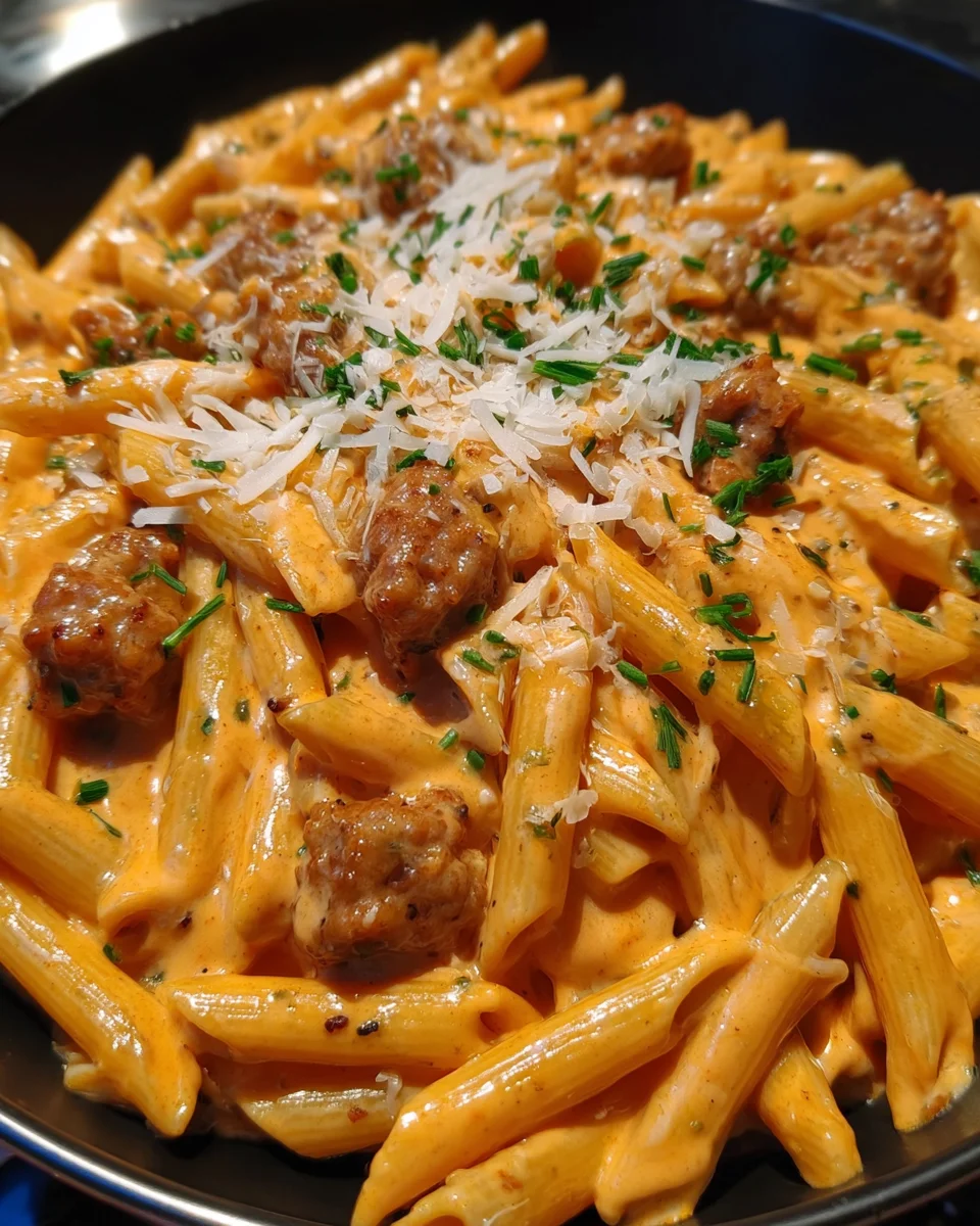 Creamy Buffalo Ranch Sausage Penne 20 Creamy