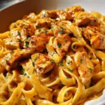 Creamy Cajun Garlic Butter Chicken Pasta