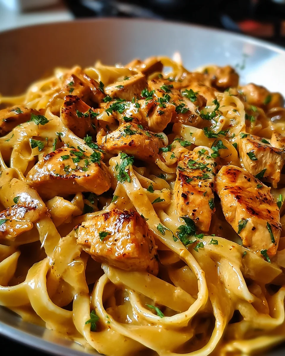 Creamy Cajun Garlic Butter Chicken Pasta 22 Creamy