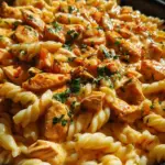 Creamy Cajun White Cheddar Chicken Rotini