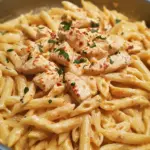 Creamy Chipotle Garlic Chicken Pasta