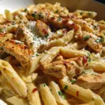 Creamy Garlic Butter Cajun Chicken Penne