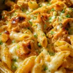 Creamy Honey BBQ Ranch Chicken Pasta