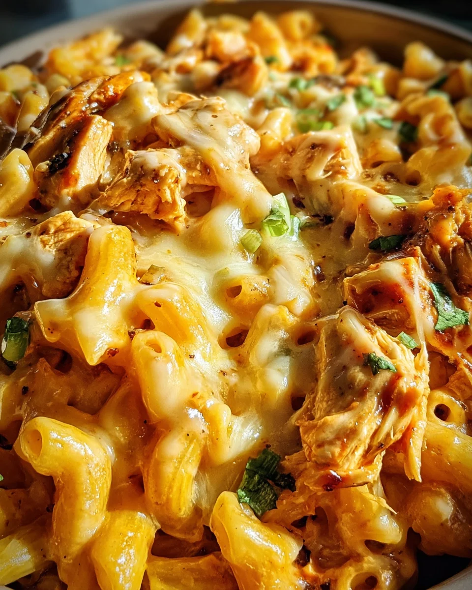 Creamy Honey BBQ Ranch Chicken Pasta 21 Creamy