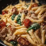 Creamy Honey Ranch Sausage Pasta