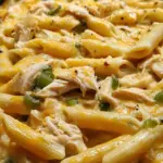 Creamy Jalapeño Cheddar Chicken Penne