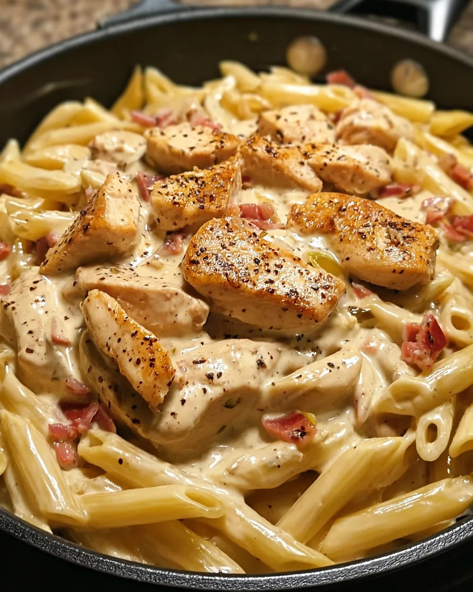 Creamy Pepper Jack Cajun Chicken Pasta 18 Creamy