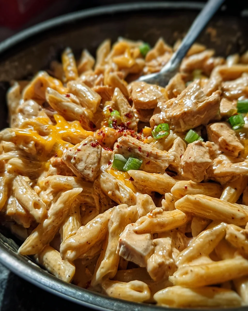 Creamy Smoky BBQ Ranch Chicken Pasta 23 Creamy