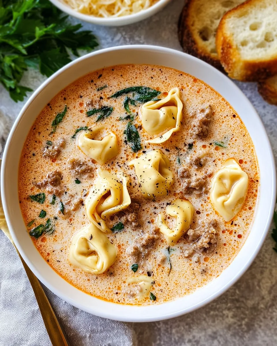 Creamy Tortellini Soup 22 Creamy Tortellini Soup