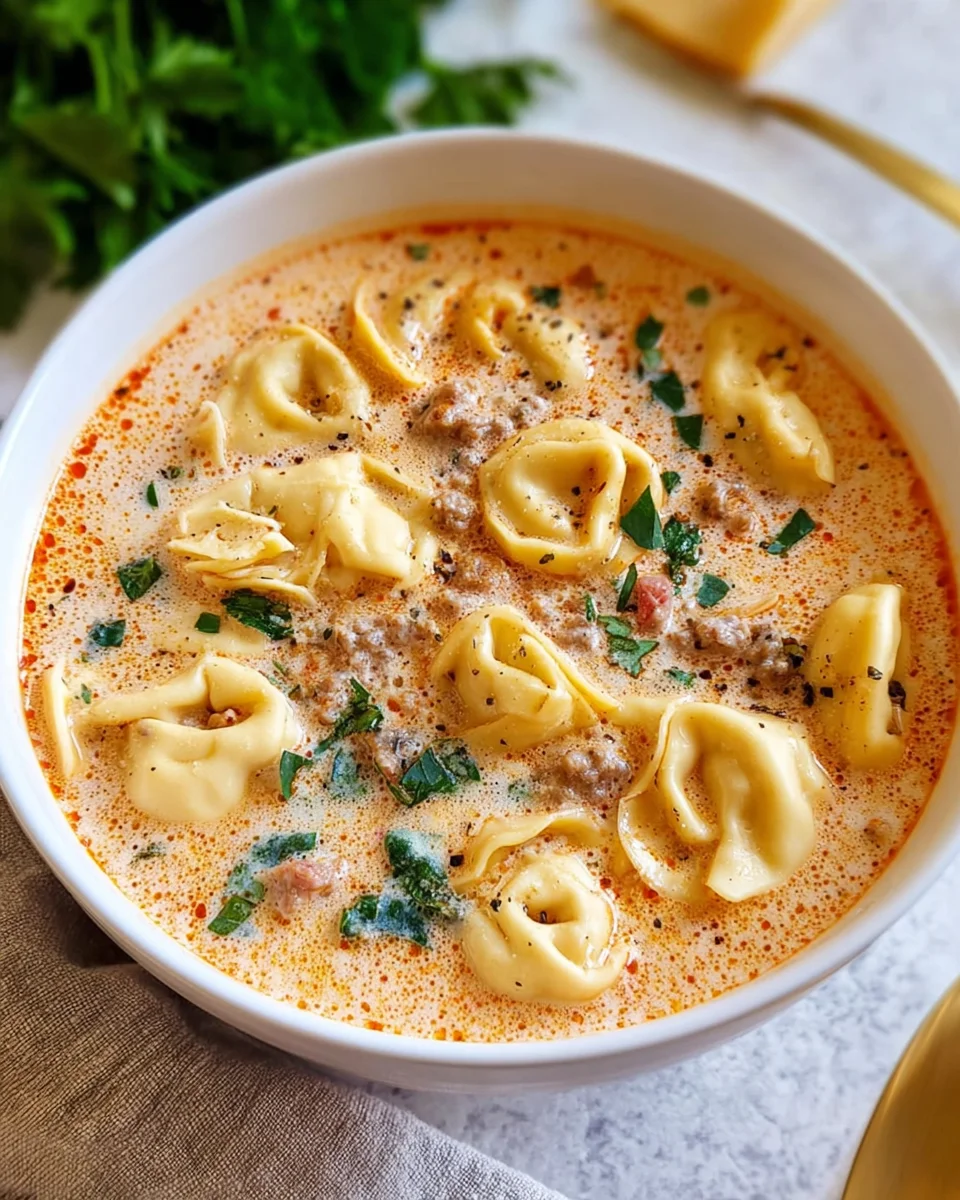 Creamy Tortellini Soup 23 Creamy