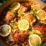 Crock-pot Lemon Chicken and Rice