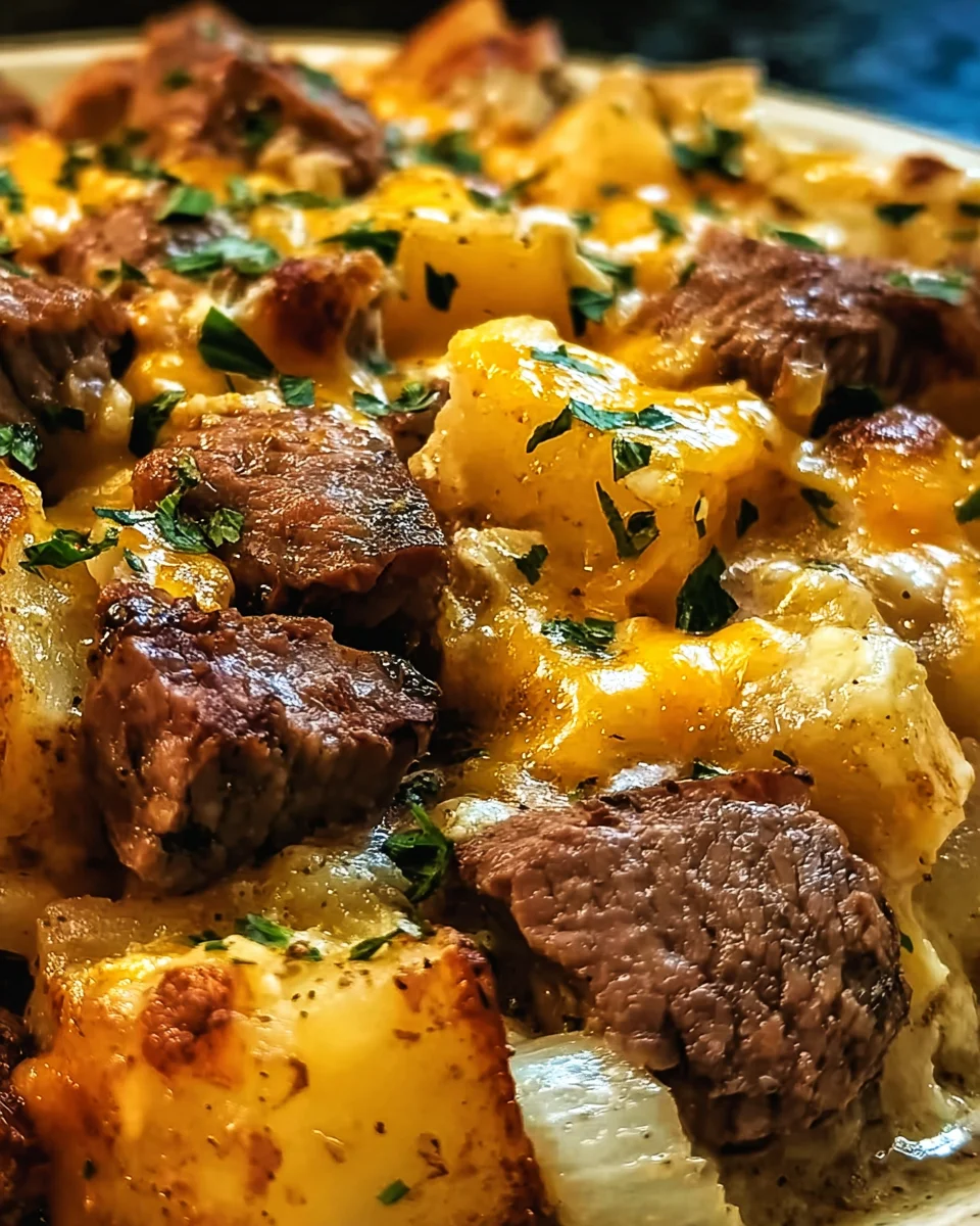 Crockpot Loaded Steak and Potato Bake Recipe 22 Crockpot