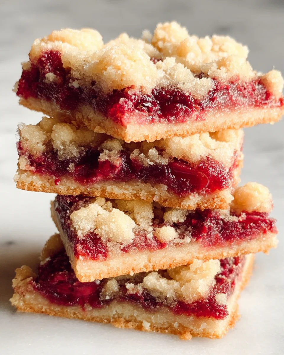 Fabulous Five Ingredient Raspberry Bars 19 Fabulous