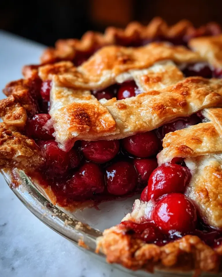Fresh Cherry Pie