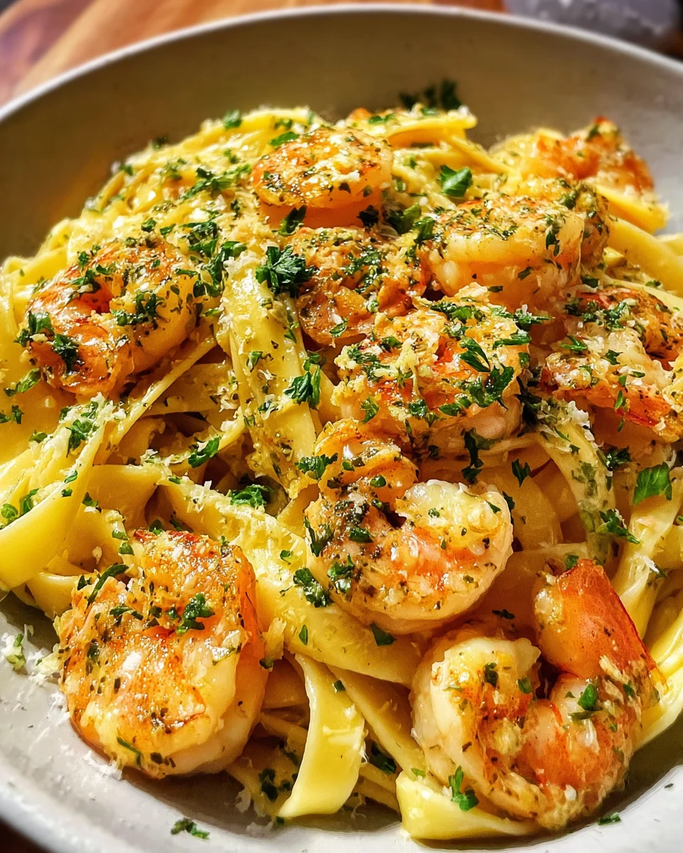 Garlic Butter Shrimp Pasta 20 Garlic