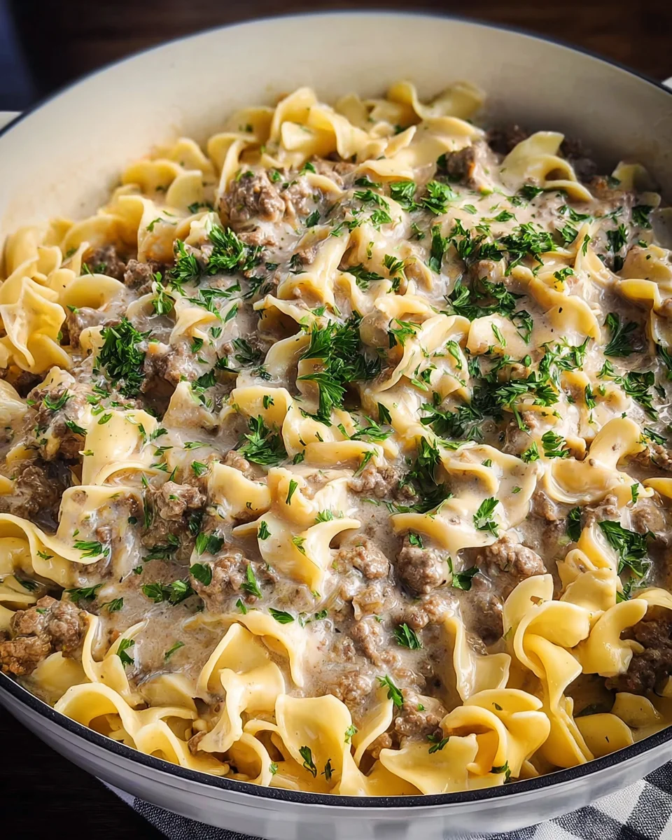 Ground Beef Stroganoff 22 Ground
