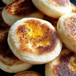 Homemade Sourdough English Muffins