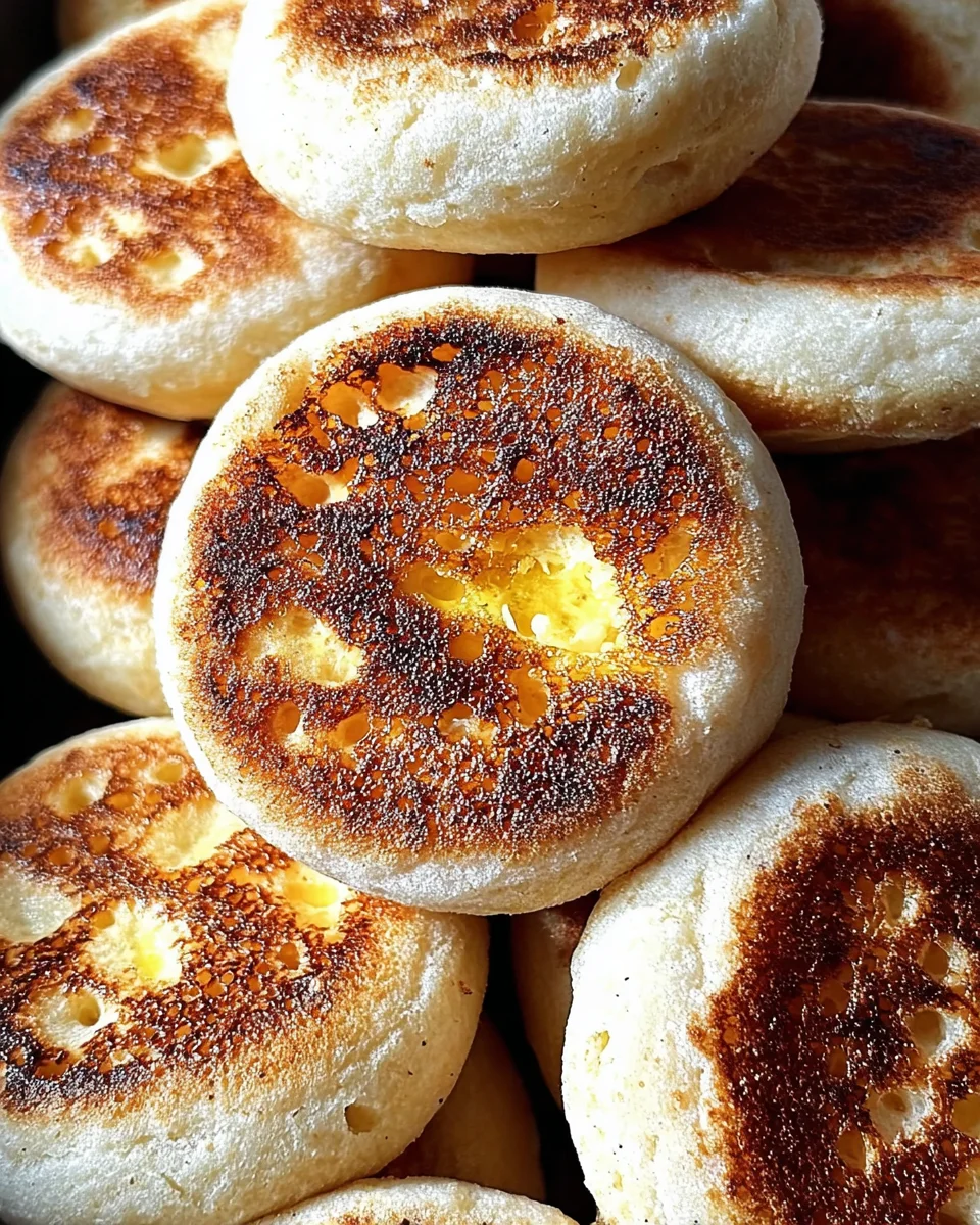 Homemade Sourdough English Muffins 17 Homemade