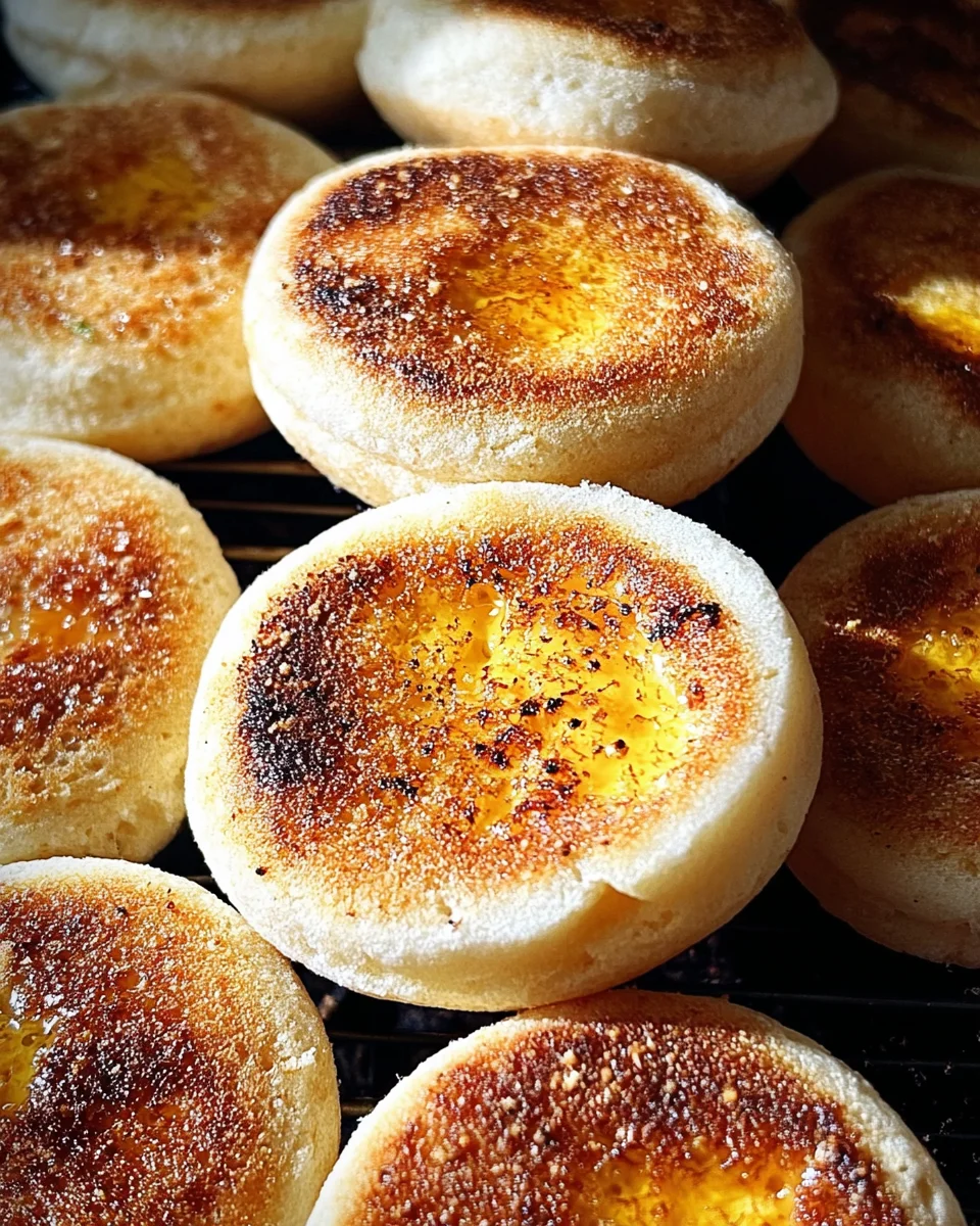 Homemade Sourdough English Muffins 18 Homemade