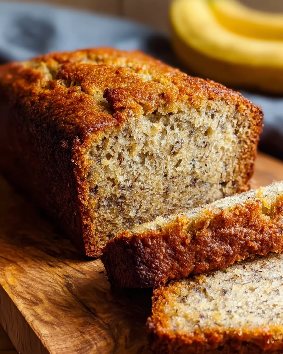 Old Fashioned Banana Bread