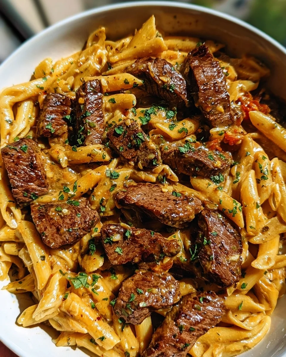 One-Pan Creamy Cajun Honey Garlic Steak Pasta 23 One-Pan Creamy Cajun Honey Garlic Steak Pasta