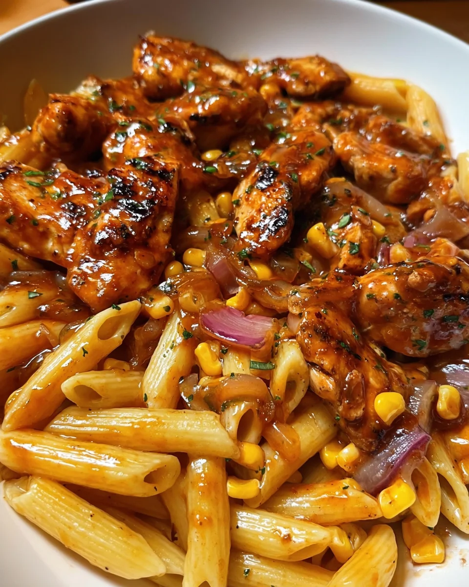 One-Pan Tangy Honey BBQ Chicken Penne 20 One-Pan Tangy Honey BBQ Chicken Penne