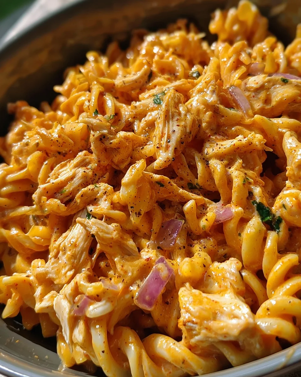 One-Pot Bold BBQ Ranch Chicken Pasta