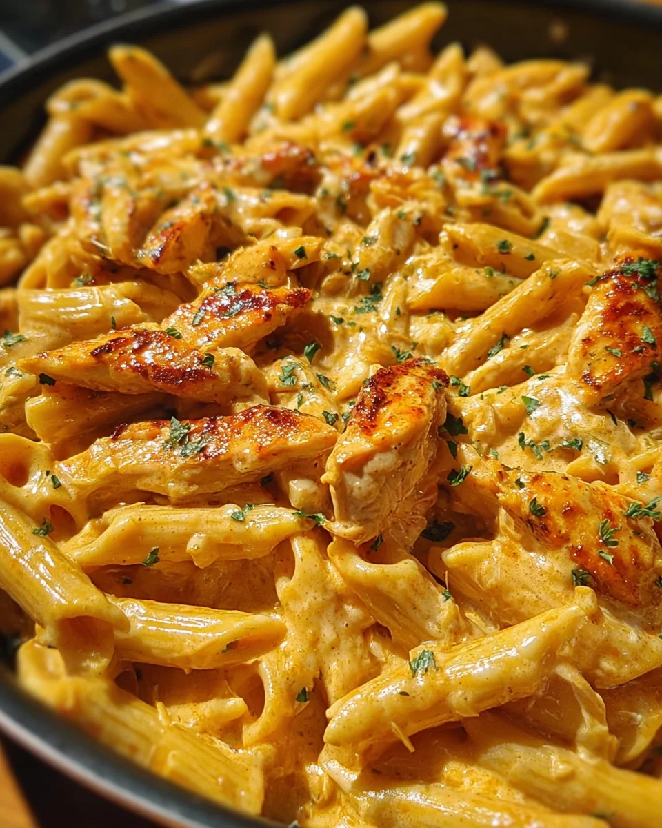One-Pot Bold Cajun BBQ Chicken Pasta