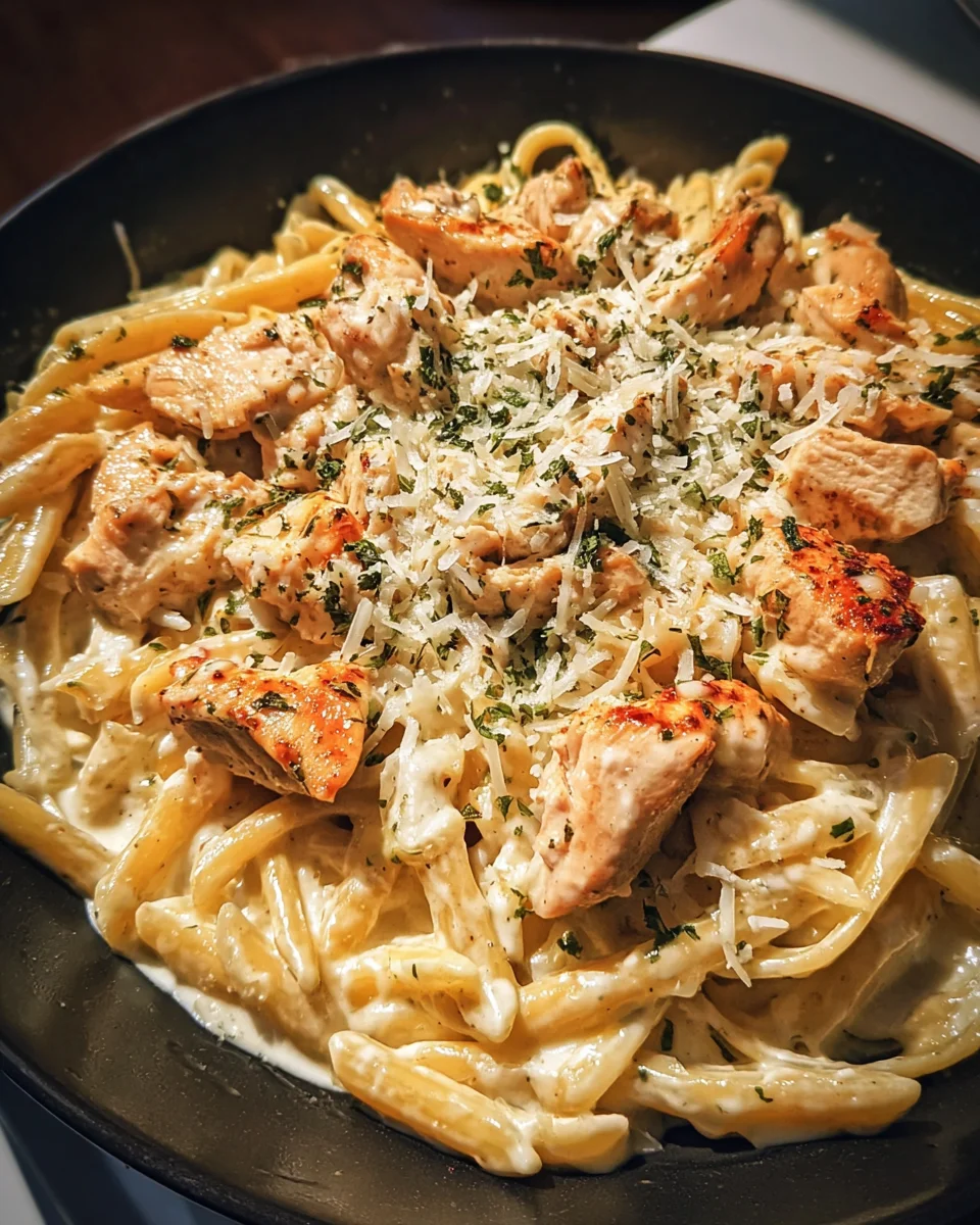One-Pot Creamy Honey Garlic Parmesan Chicken Pasta 22 One-Pot