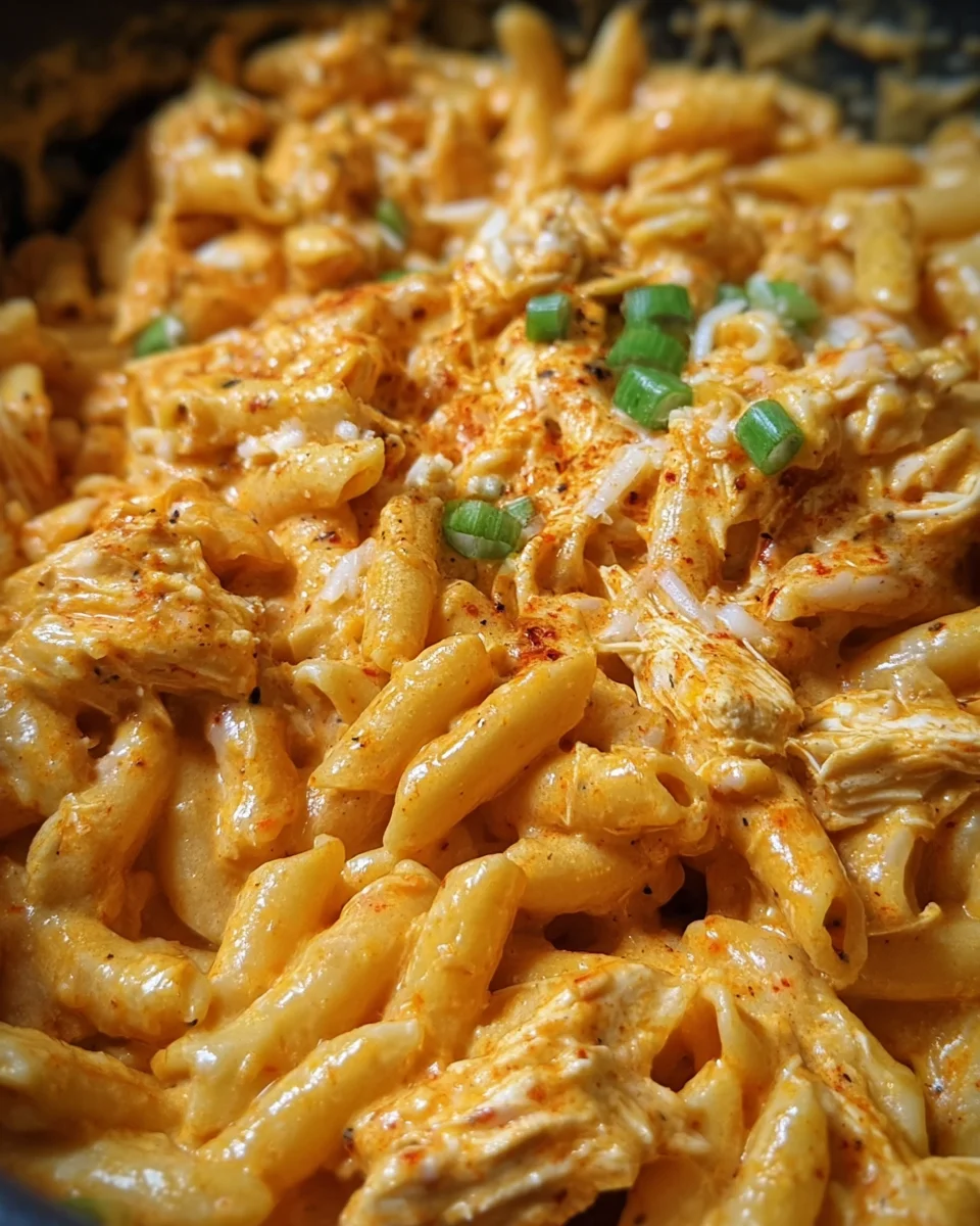 One-Pot Creamy Spicy Buffalo Chicken Pasta 24 One-Pot