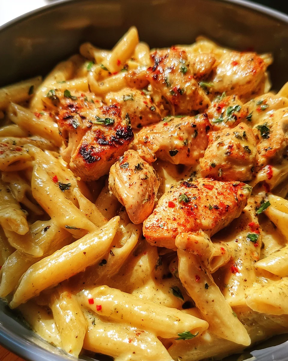 One-Pot Garlic Parmesan Cajun Chicken Pasta 22 One-Pot Garlic Parmesan Cajun Chicken Pasta