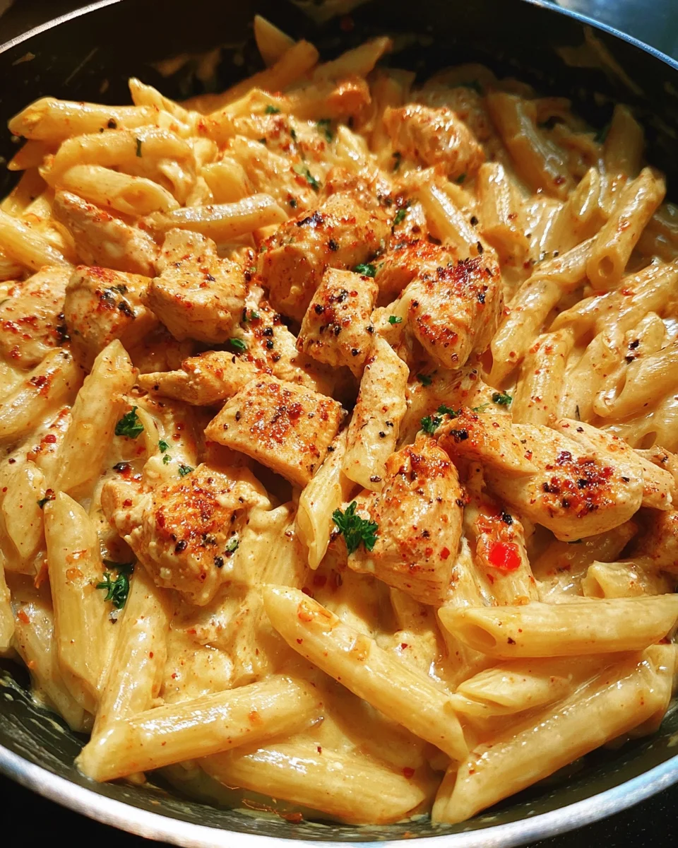 One-Pot Garlic Parmesan Cajun Chicken Pasta 23 One-Pot